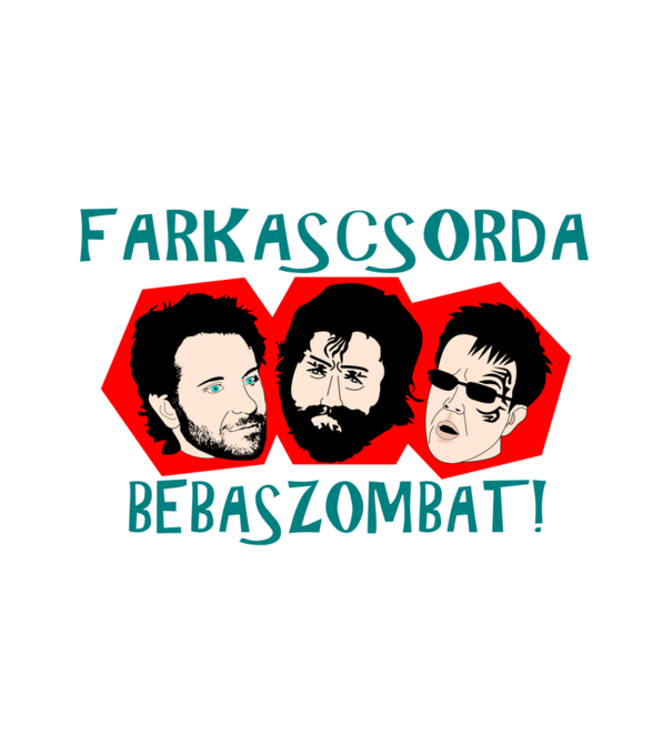  minta fehér pólón