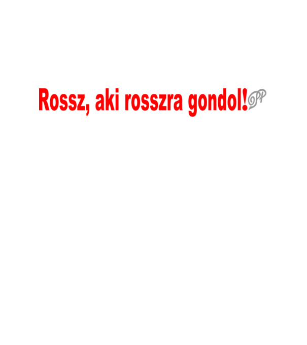  minta fehér pólón