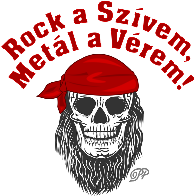 Rock szív Metál vér A