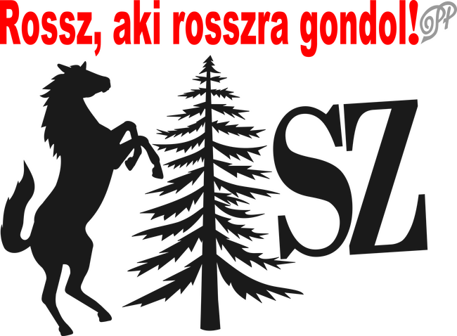 Ló Fa Sz fekete