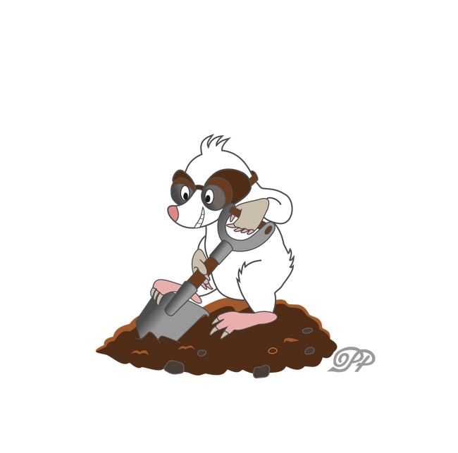 Sötétség Elhárítása -Fehér Vakond
