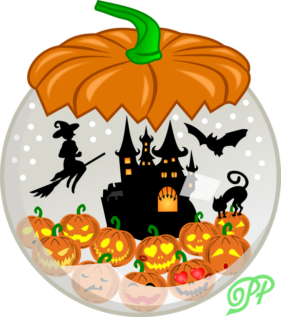 Halloween Gömb