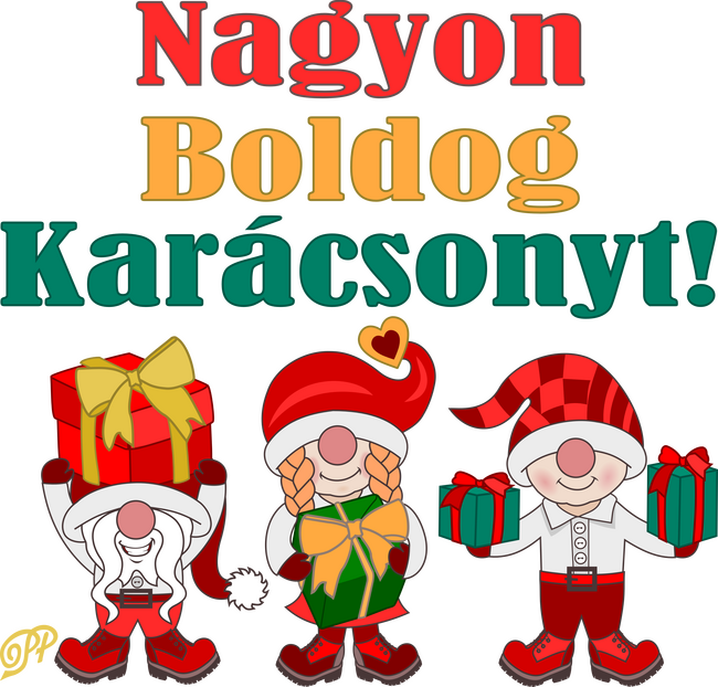 Karácsonyi Manók Csomaggal