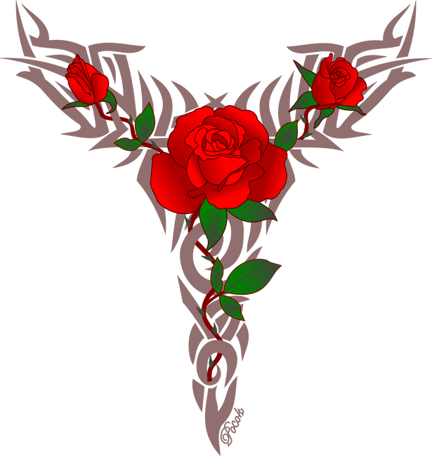 Tribal és Rózsa