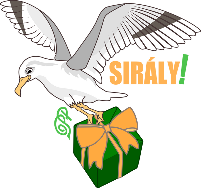 Sirály Csomaggal