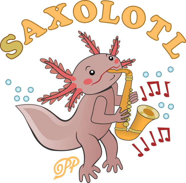 Szaxofonos Axolotl