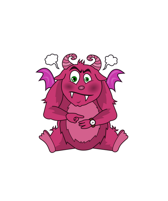 Ördögi Idő Démon (mályva)