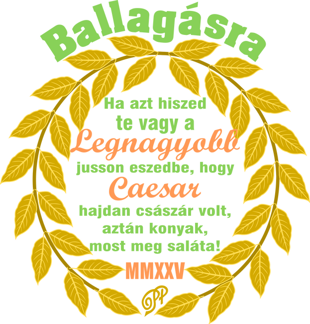 Ballagásra Caesar Poén 2025