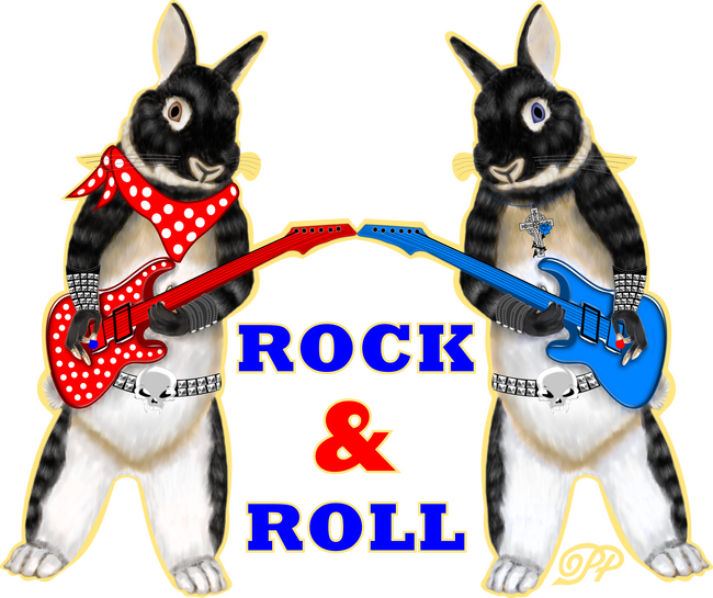 Gitáros Rocker Nyuszik