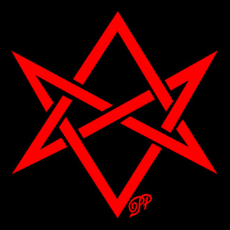 Asmodeus Démonszarv piros