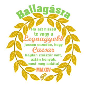 Ballagásra Caesar Poén 2025