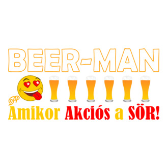 Beer Man Akció