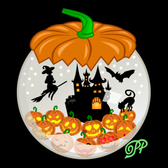 Halloween Gömb
