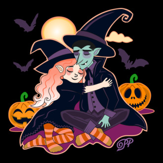 Halloweeni Pár