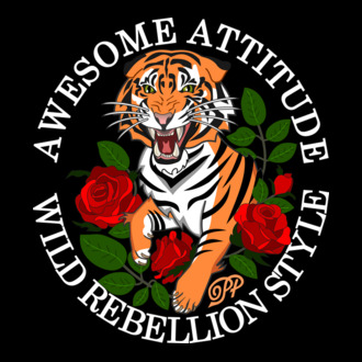 Tigris Stílus fehér felirattal