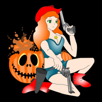 Vad Halloween Csajszi