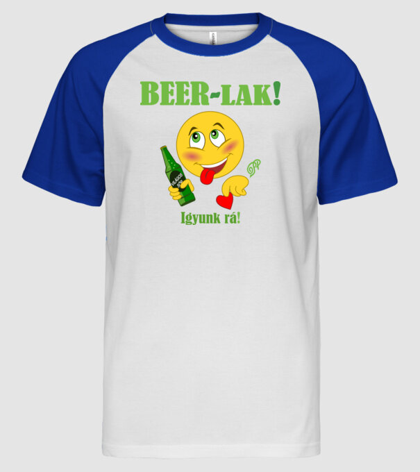  minta fehér/royal pólón