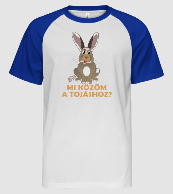  minta fehér/royal pólón