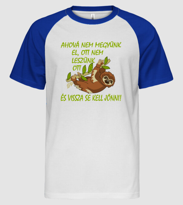  minta fehér/royal pólón