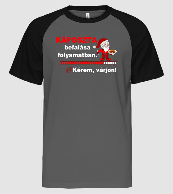  minta szürke/fekete pólón