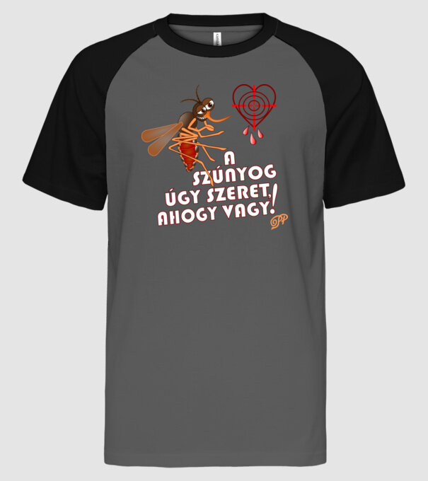  minta szürke/fekete pólón