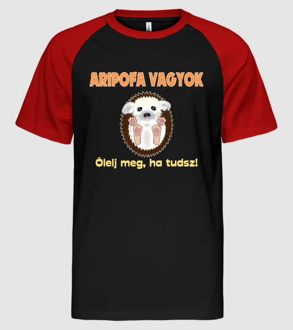  minta fekete/piros pólón