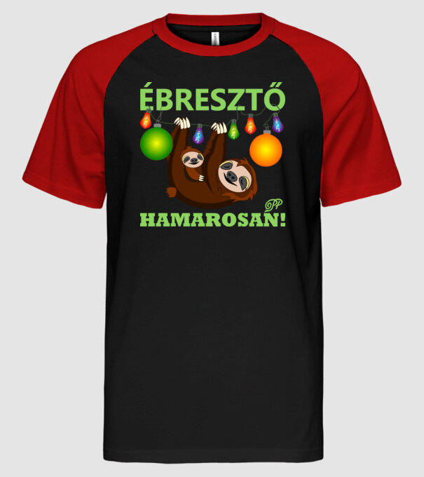  minta fekete/piros pólón