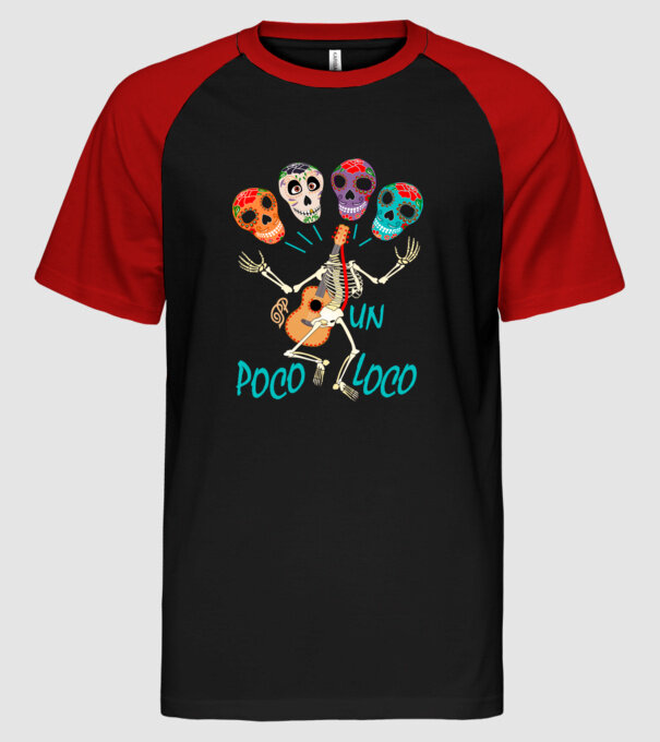  minta fekete/piros pólón