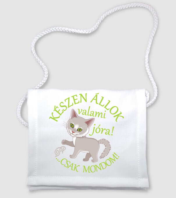  minta fehér pólón