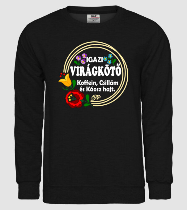  minta fekete pólón