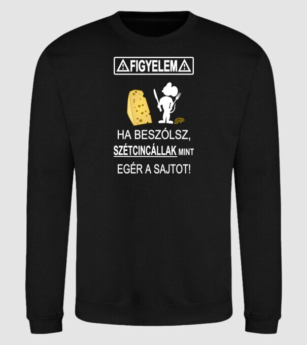  minta fekete pólón