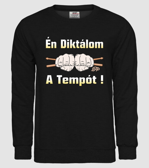  minta fekete pólón
