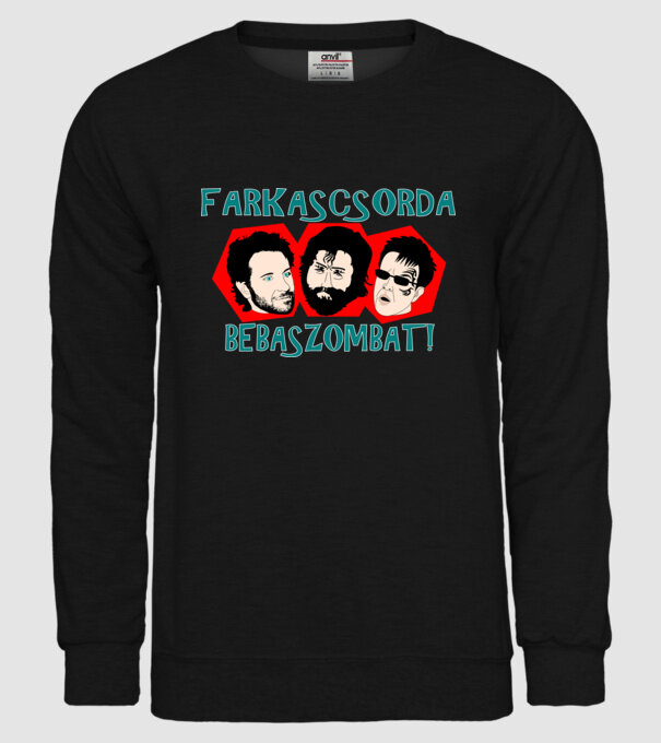  minta fekete pólón