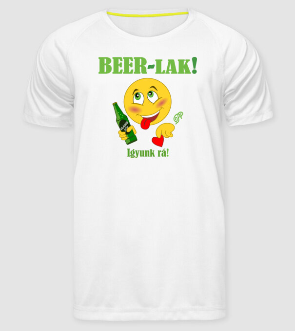  minta fehér pólón