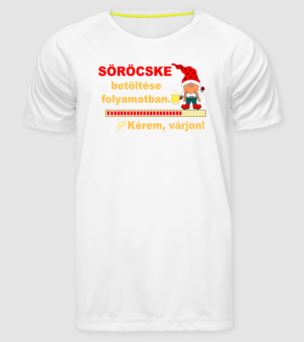  minta fehér pólón