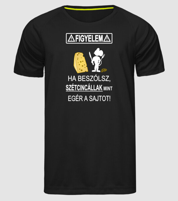  minta fekete pólón