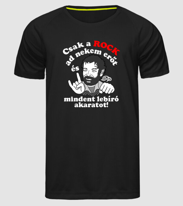  minta fekete pólón