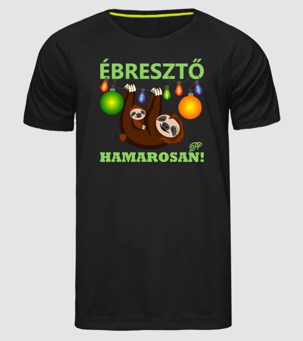  minta fekete pólón