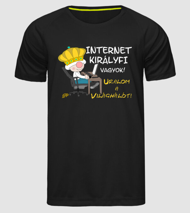  minta fekete pólón