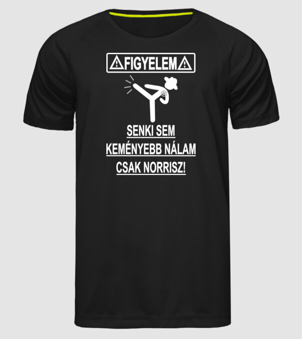  minta fekete pólón