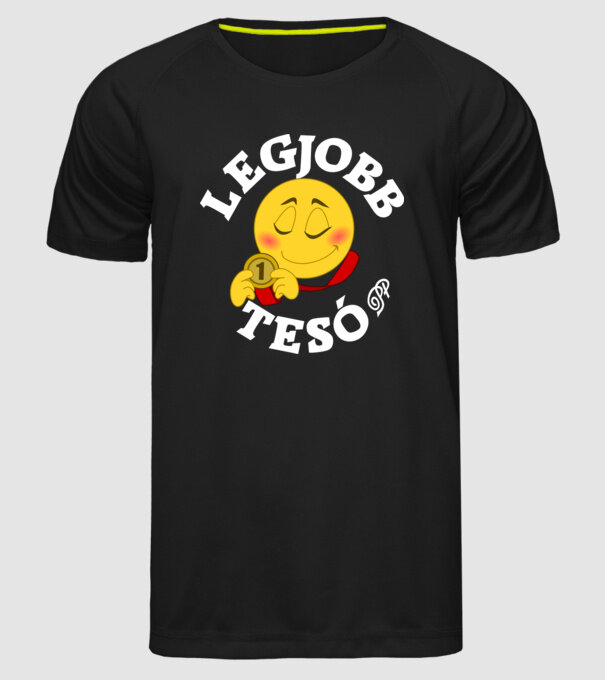  minta fekete pólón