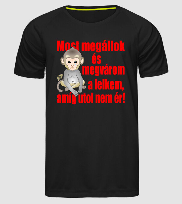  minta fekete pólón