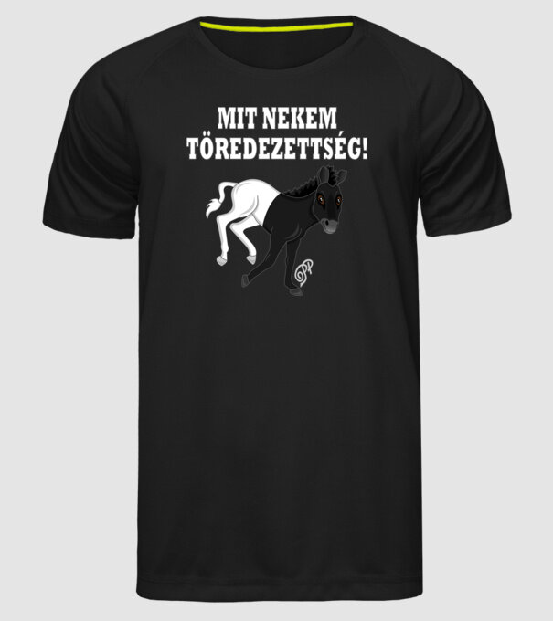  minta fekete pólón