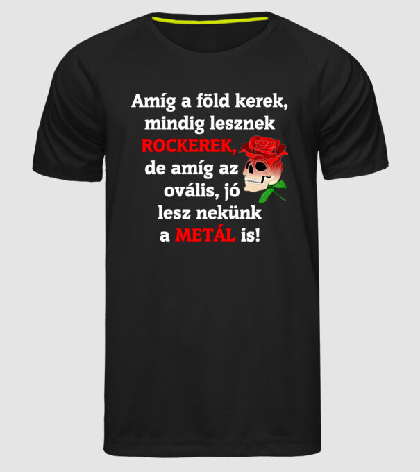  minta fekete pólón