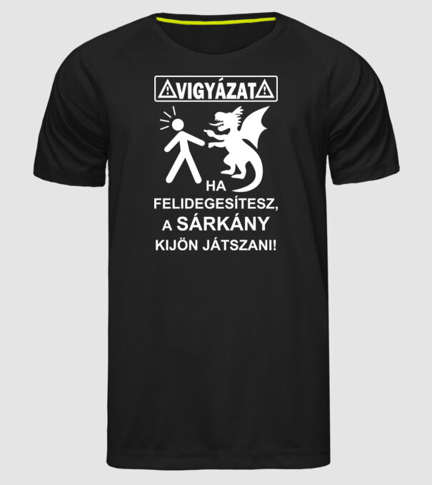  minta fekete pólón