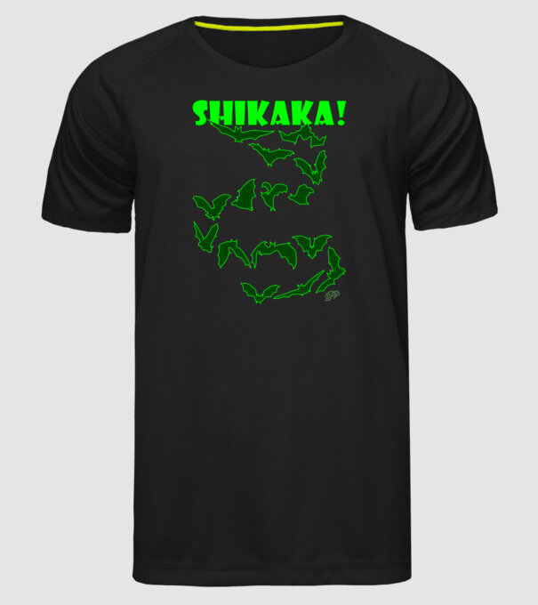  minta fekete pólón