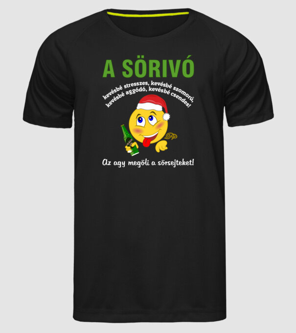  minta fekete pólón