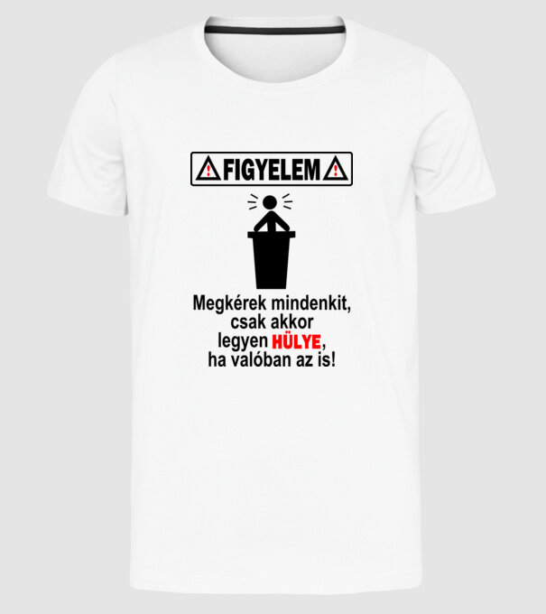  minta fehér pólón