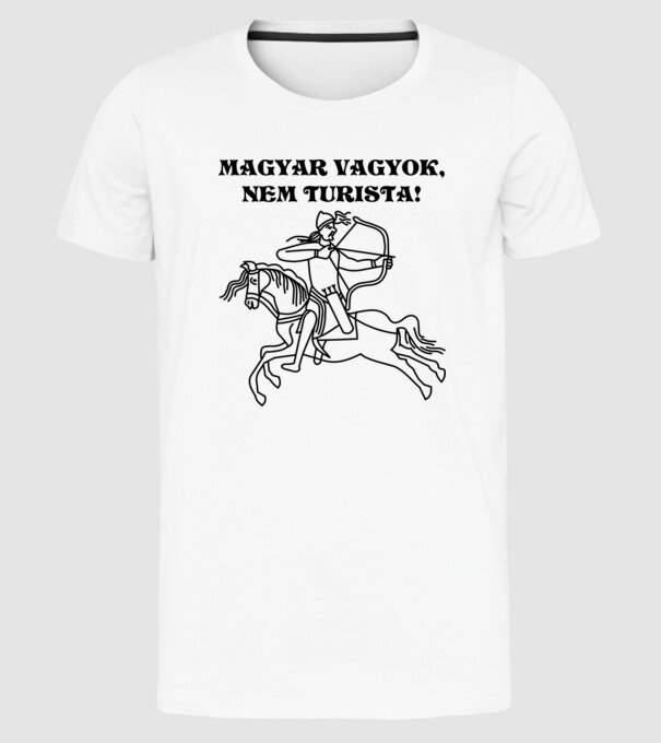  minta fehér pólón