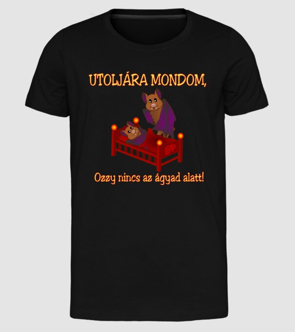  minta fekete pólón